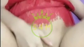 Bokep Indo Tante Grace Lingerie Merah Transparan